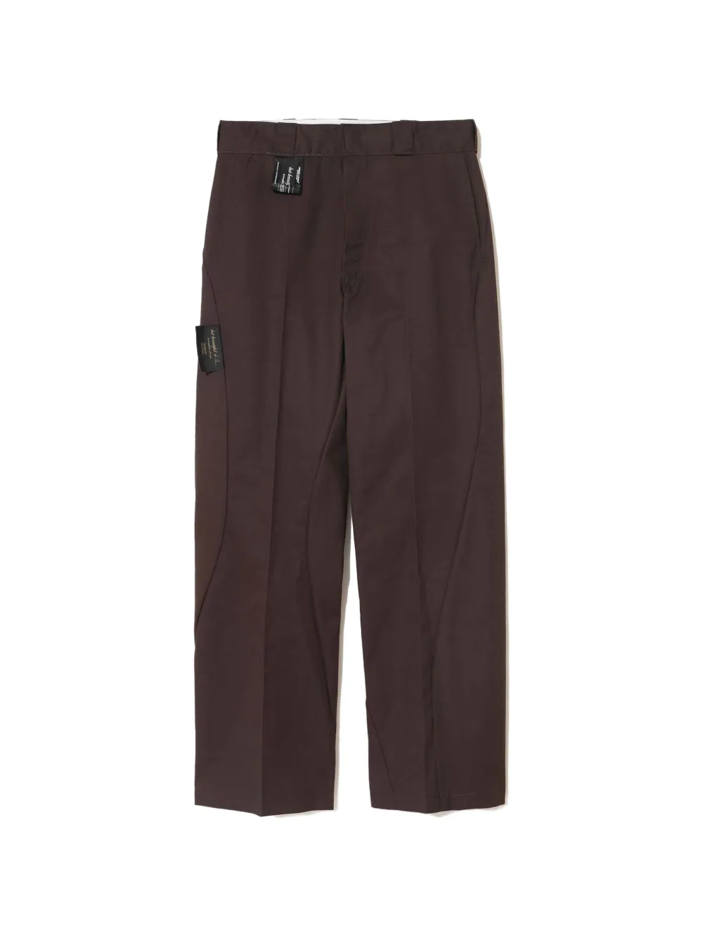 Undercover straight leg trousers - Marrone