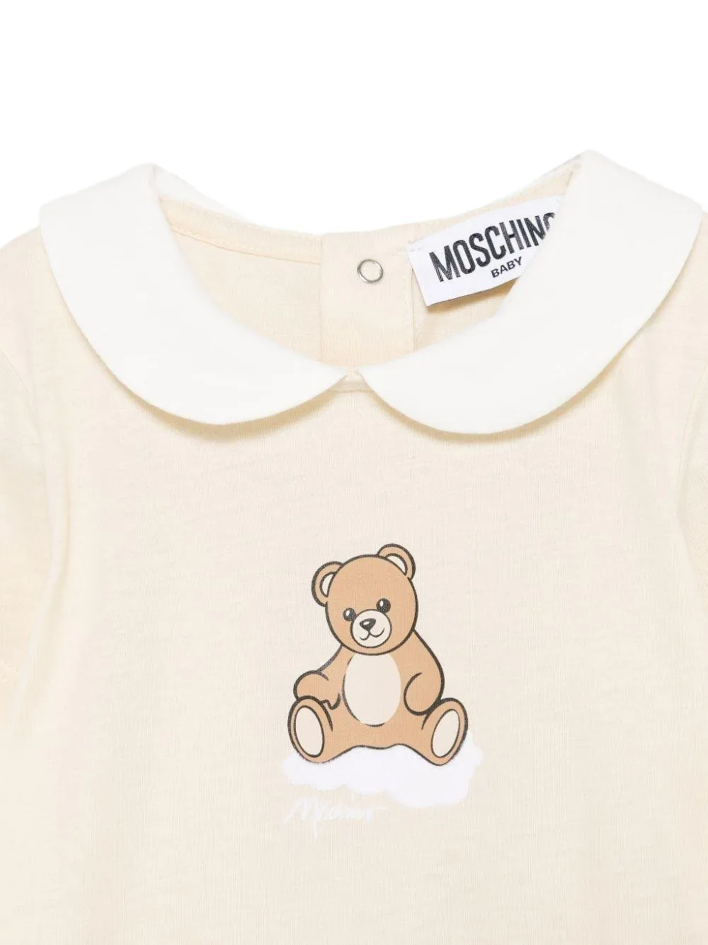 Moschino Kids Babypakje met beerprint Beige