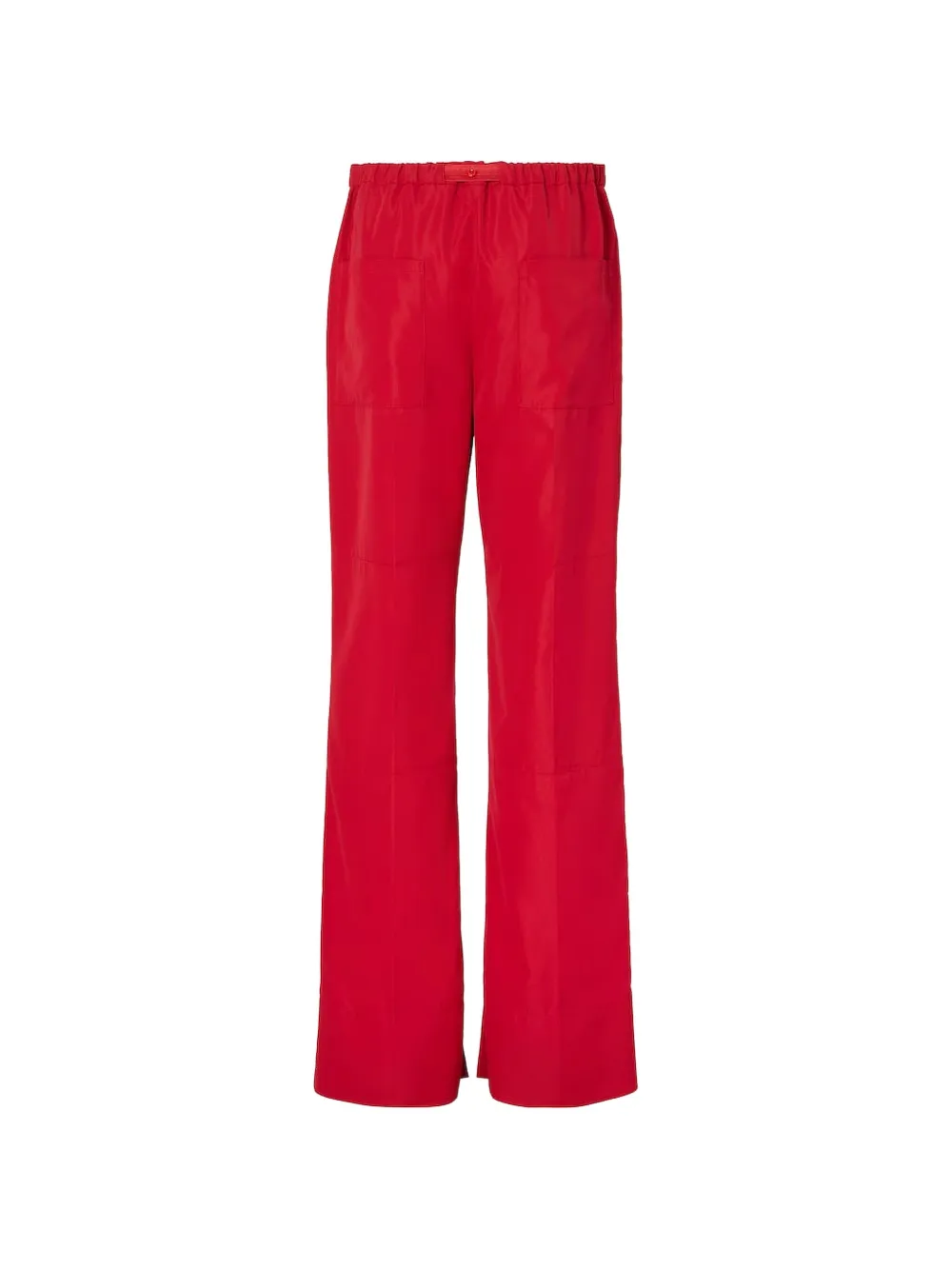 FENDI Elastische broek Rood