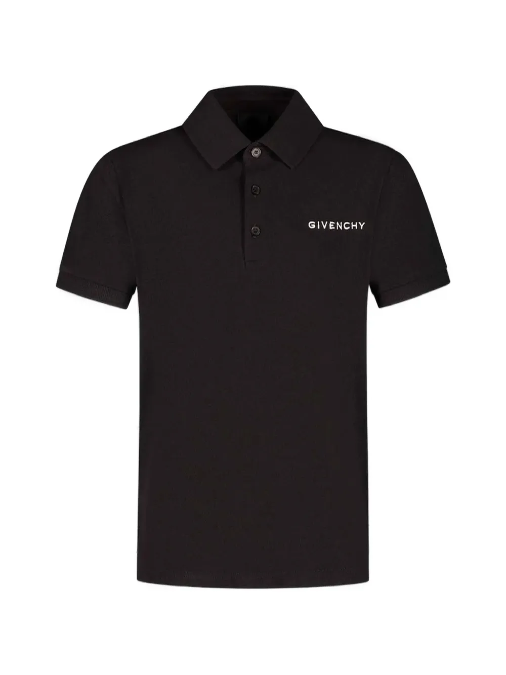 Givenchy Kids buttoned polo shirt - Nero