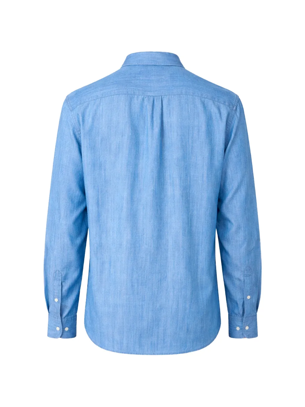 Officine Generale Overhemd met lange mouwen Blauw