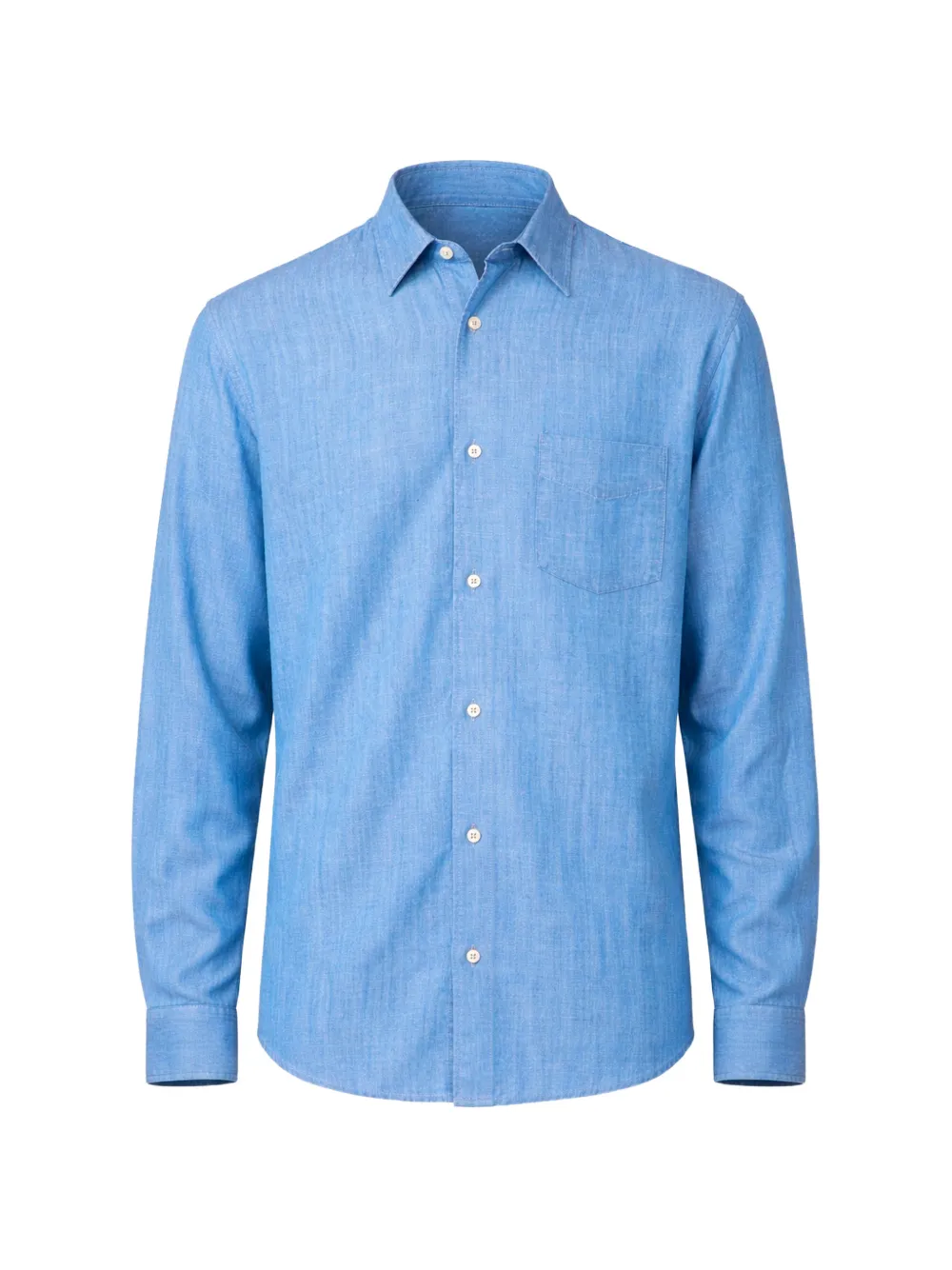 Officine Generale long-sleeved shirt - Blu