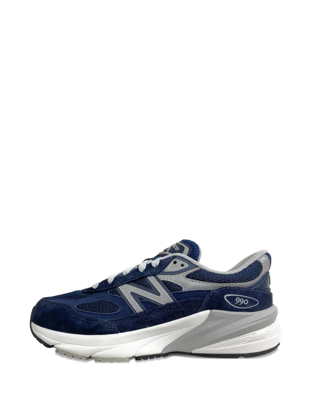 New Balance Kids 990v6 sneakers Blauw