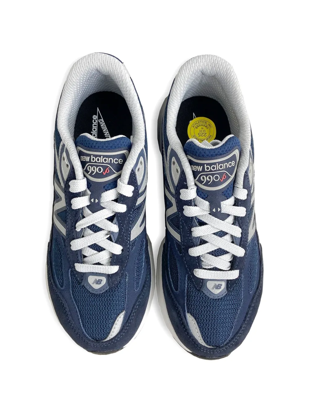 New Balance Kids 990v6 sneakers Blauw