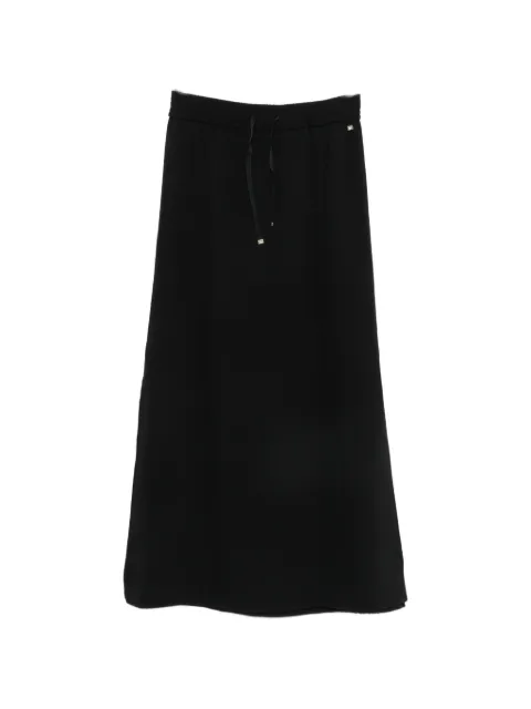 Herno drawstring-waist maxi skirt