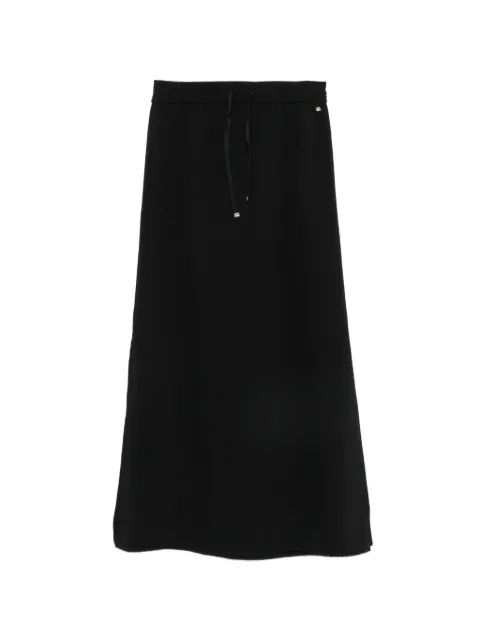 Herno drawstring-waist maxi skirt