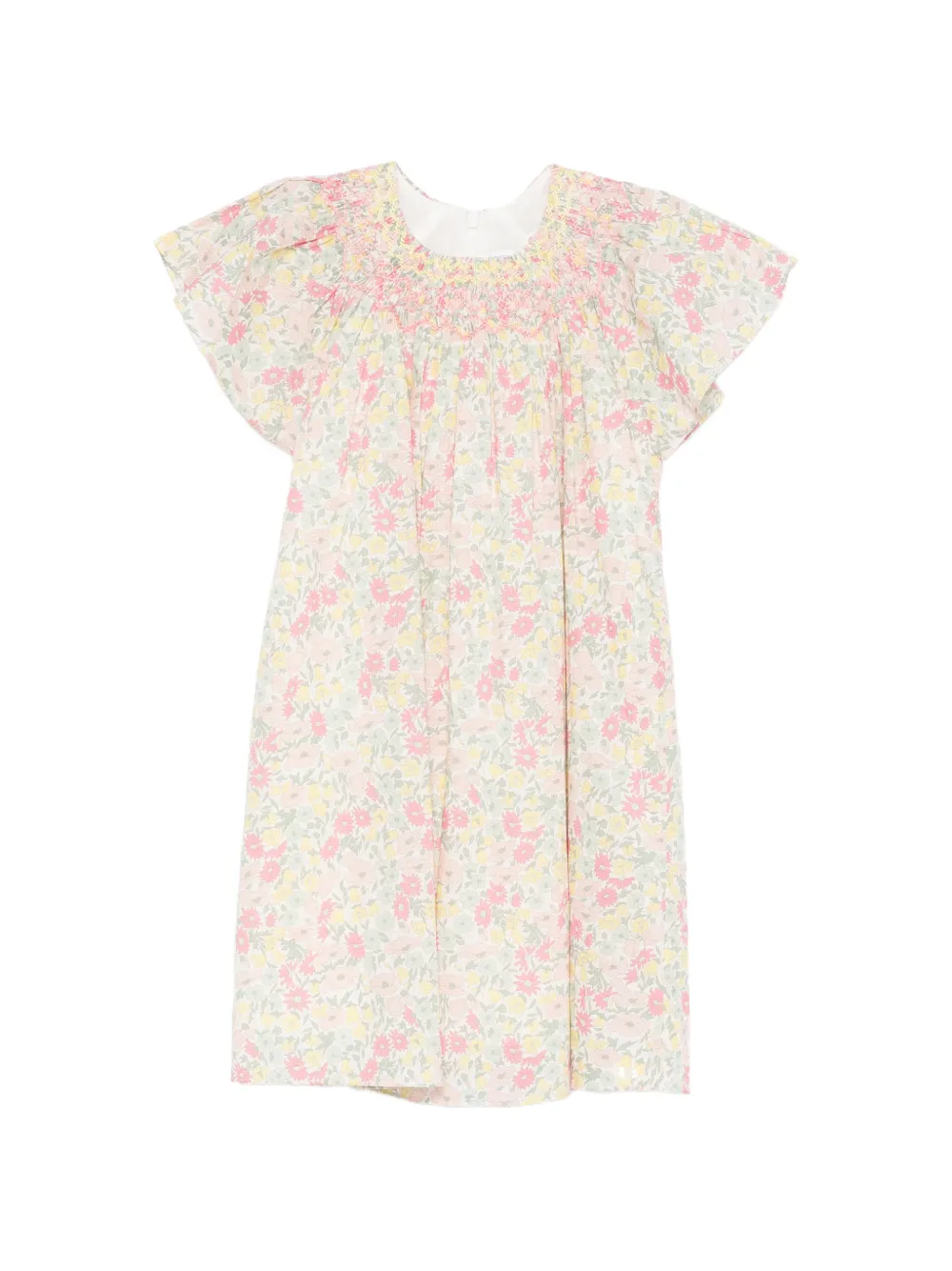 Tartine Et Chocolat Jardin Fantastique floral-print dress - Toni neutri