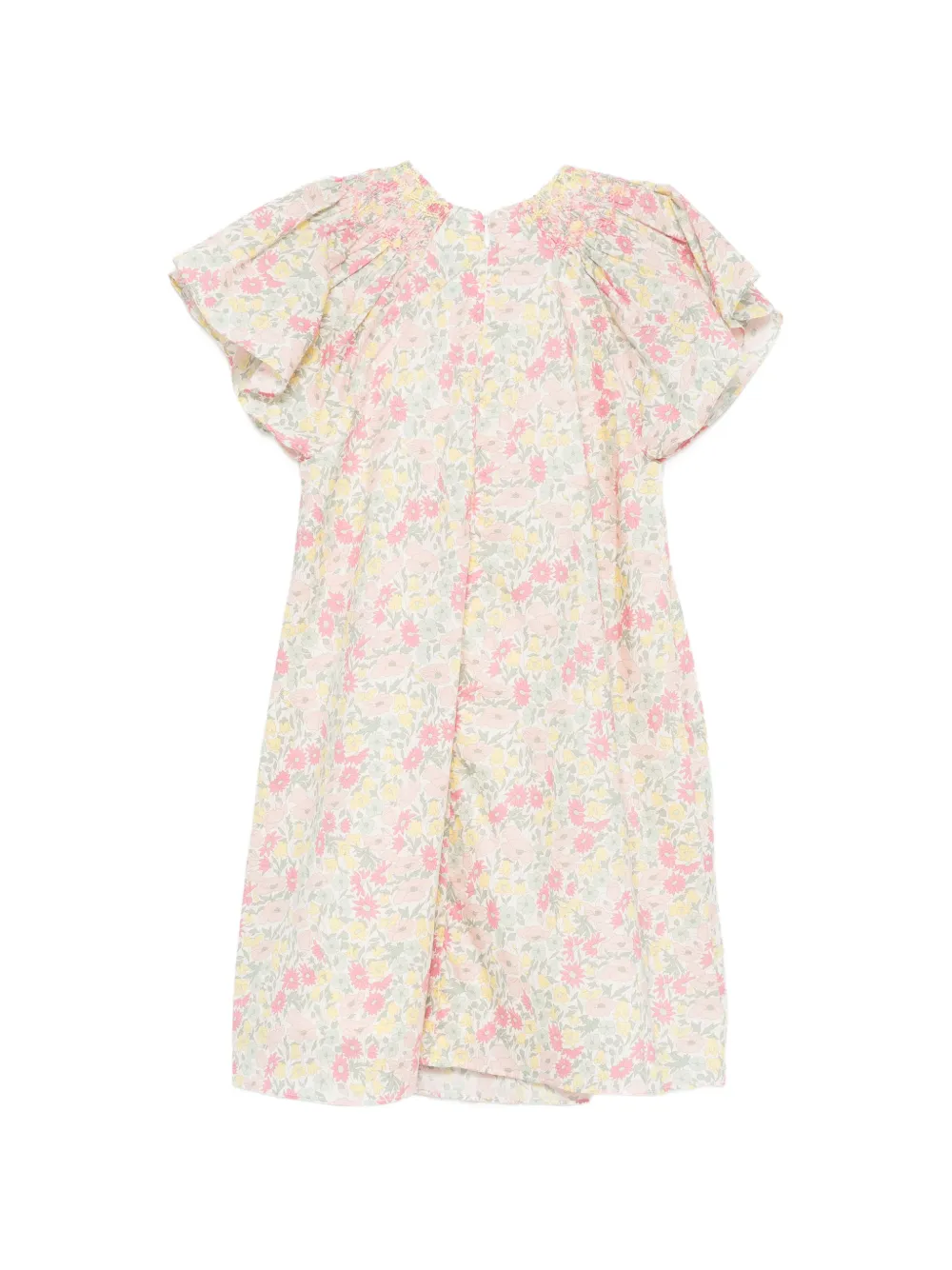 Tartine Et Chocolat Jardin Fantastique jurk met bloemenprint Beige