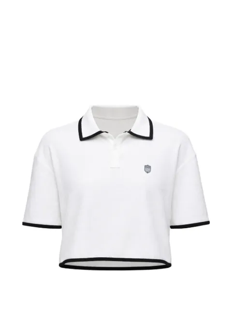 Osklen logo-detail polo top