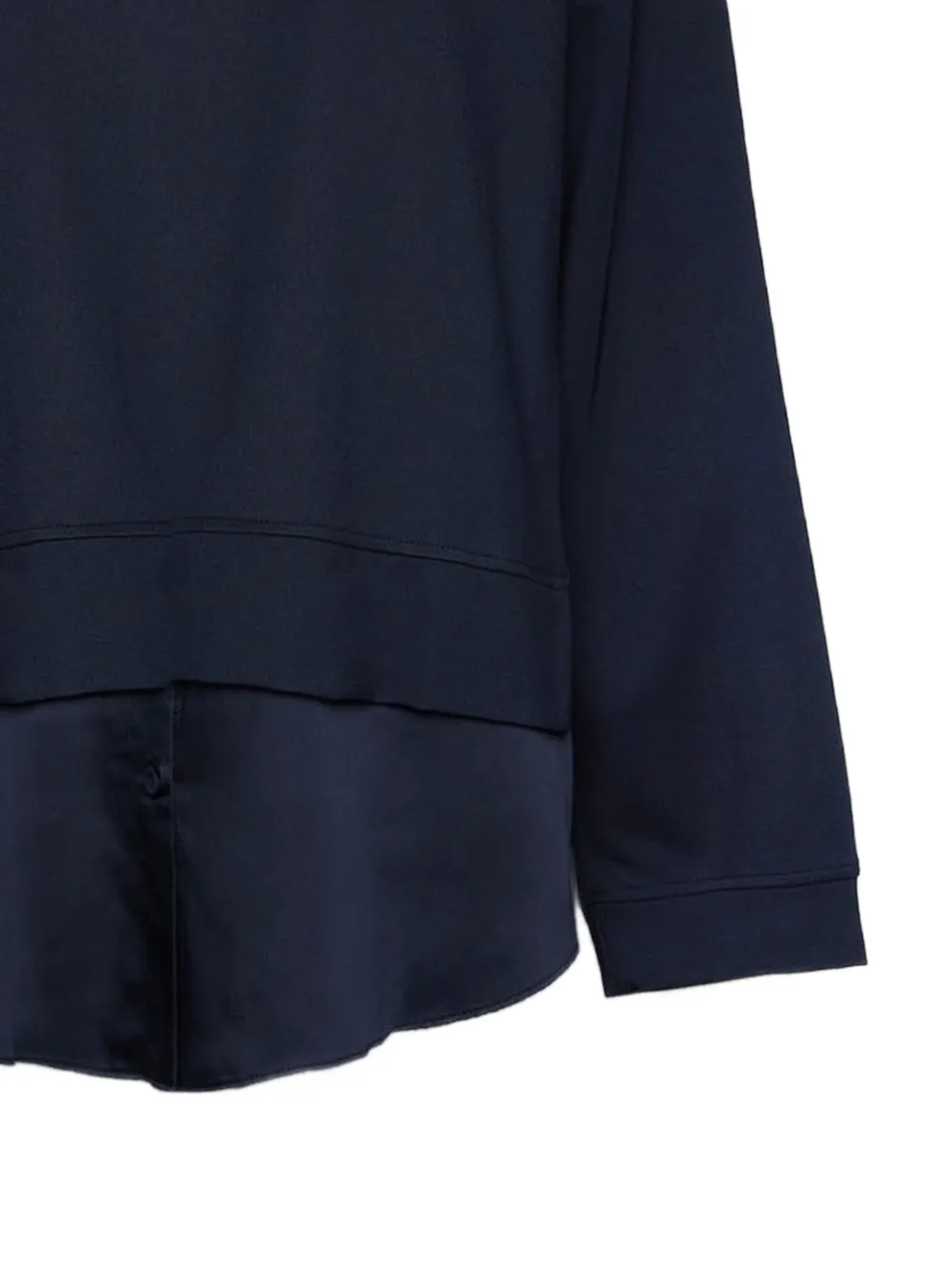  Elena Mirò Sudadera Con Cuello Redondo - Azul 
