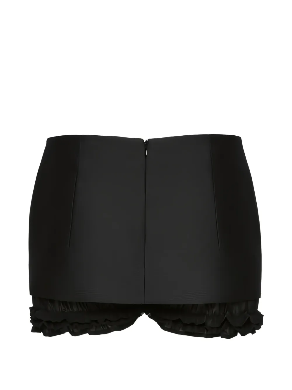 Magda Butrym Gelaagde mini-skorts Zwart