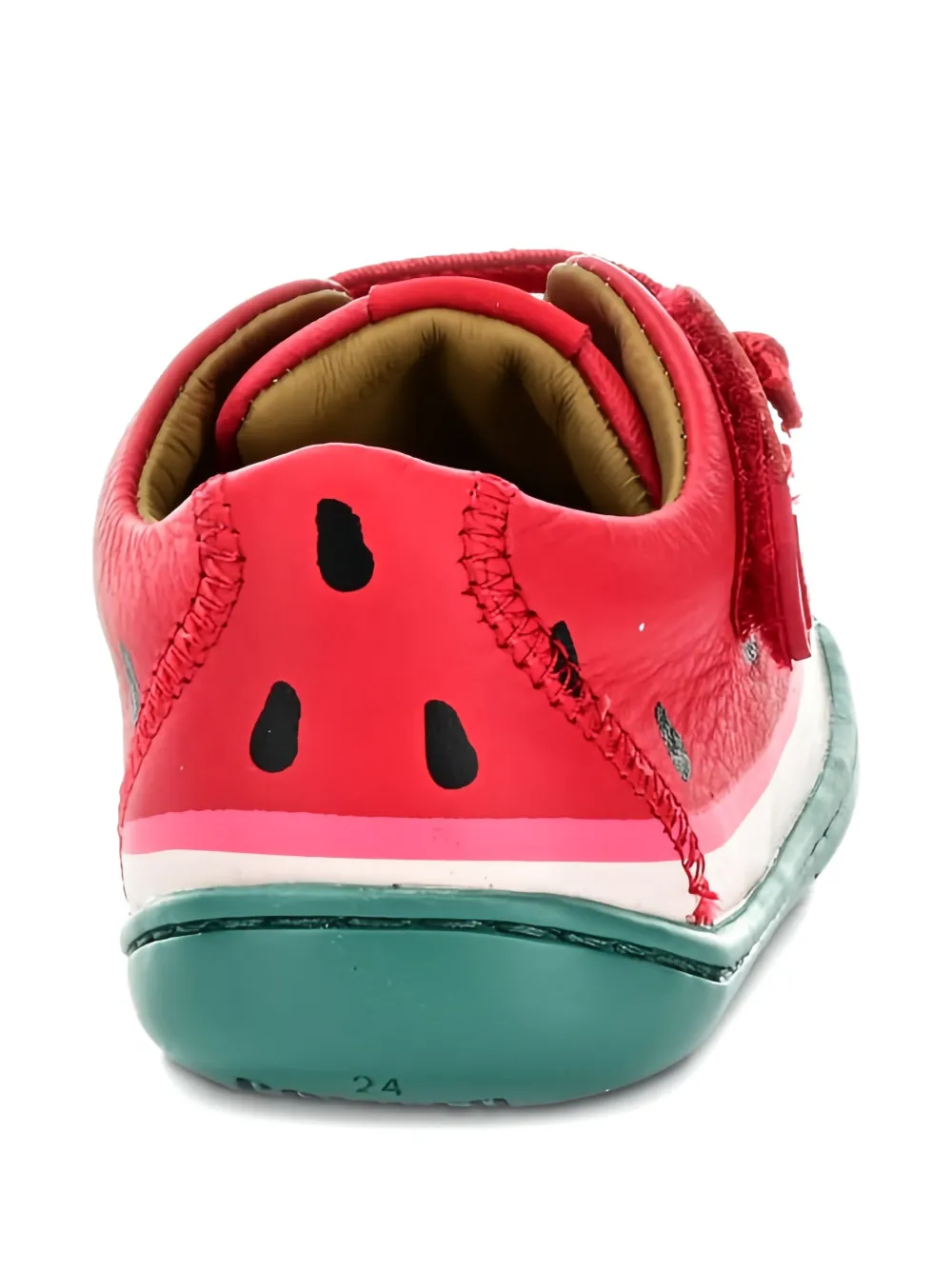 Camper Kids watermelon-print sneakers Rood