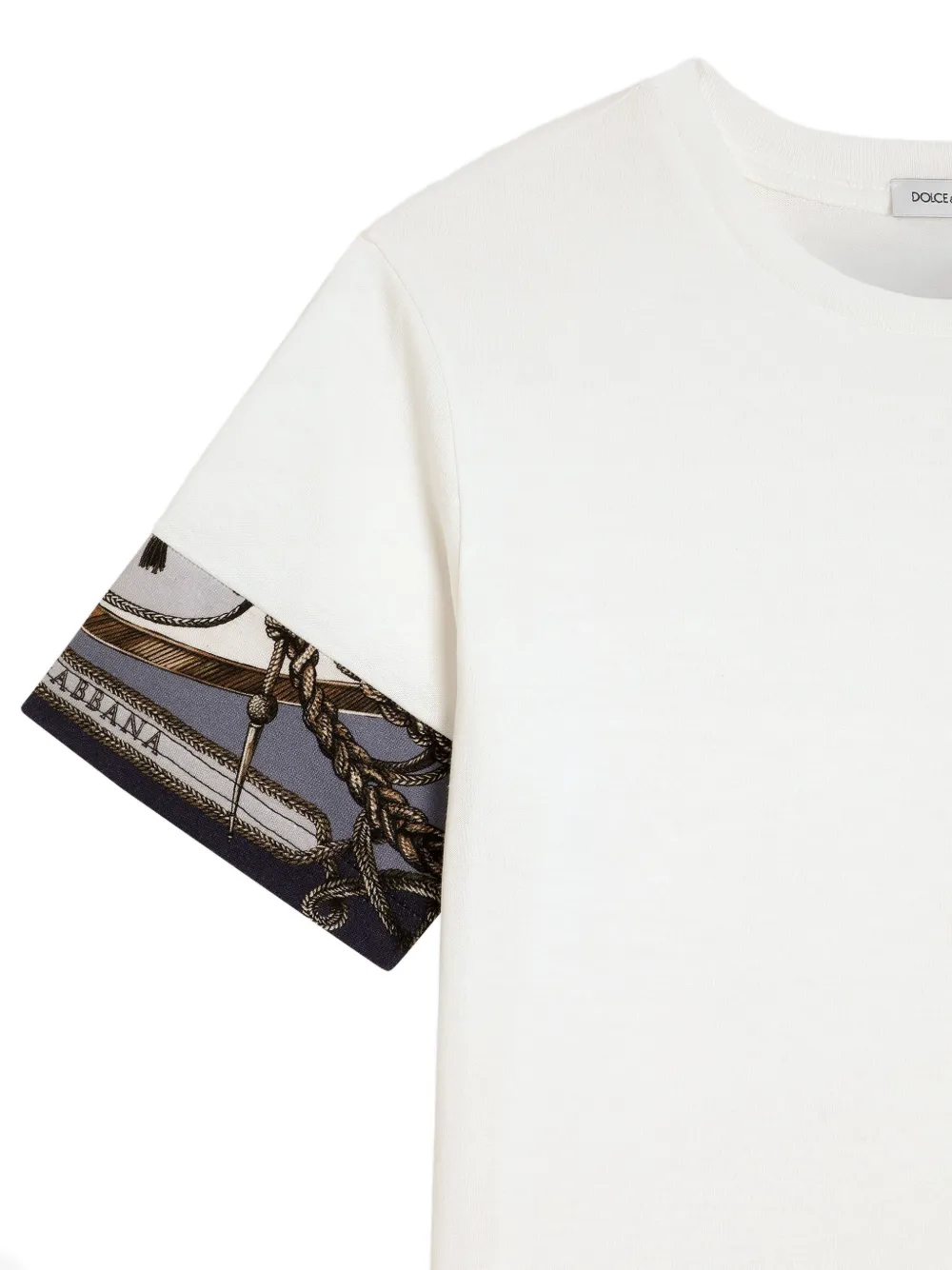 Dolce & Gabbana Kids T-shirt met borstzak Wit