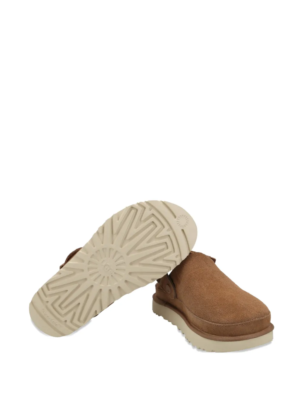 UGG Goldenstar suède klompen Bruin