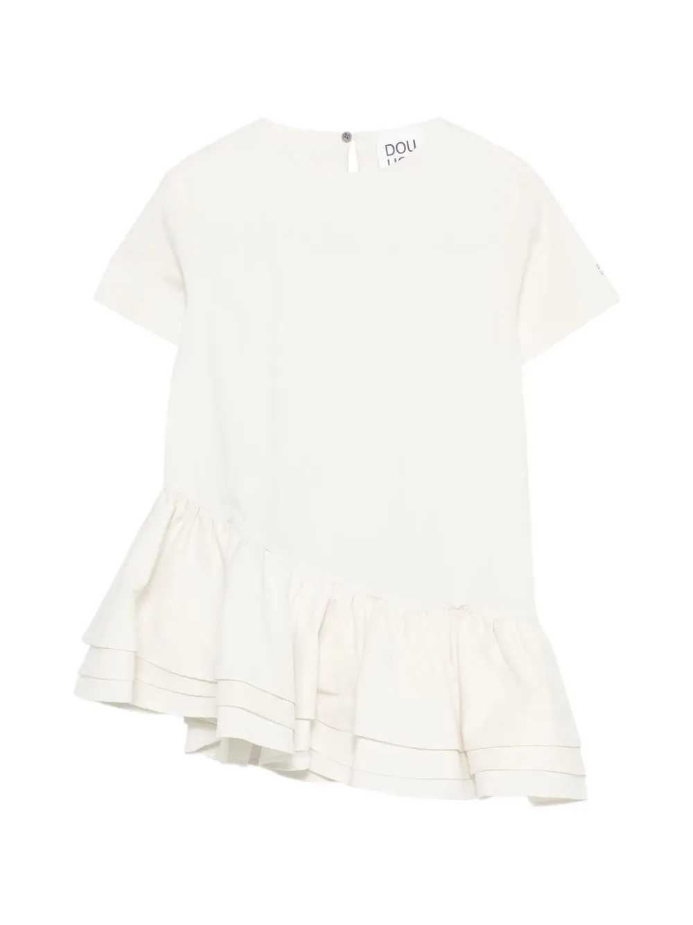 Doudou et Compagnie tiered dress - Bianco