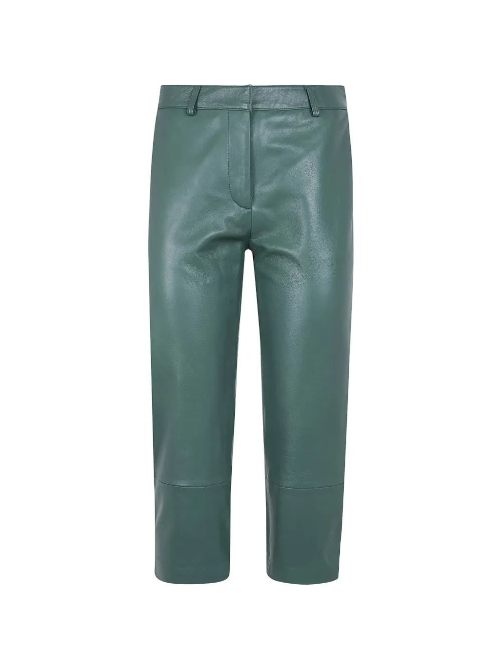 The Frankie Shop Lior leather trousers - Verde