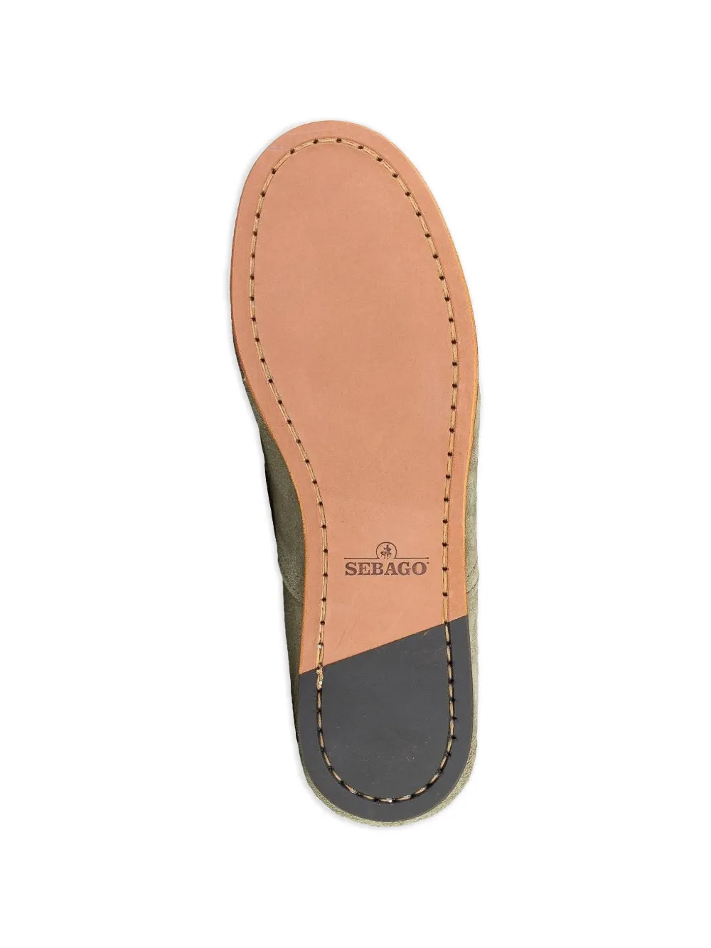 Sebago Owen loafers met veters Groen