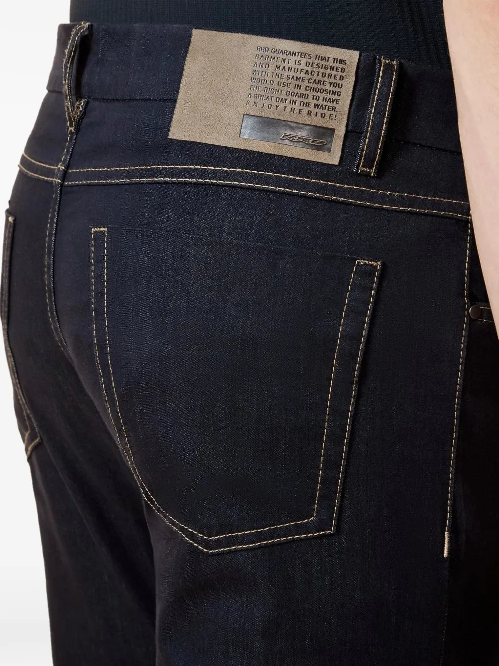 RRD Marina 5T jeans met contrasterend stiksel Blauw
