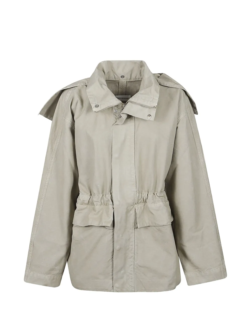 Victoria Beckham flap-pockets jacket - Toni neutri