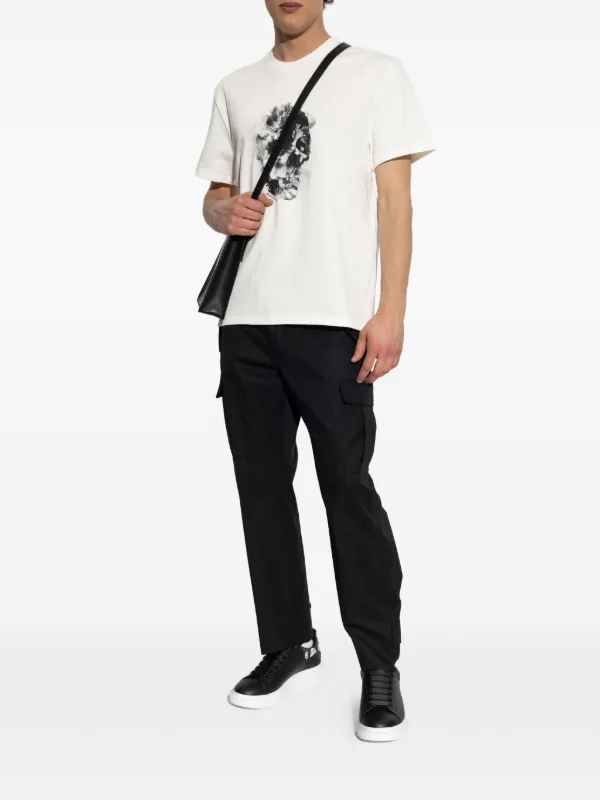 Alexander McQueen skull-print T-shirt | White | FARFETCH