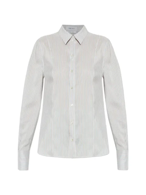 Alexander McQueen vertical-stripe shirt