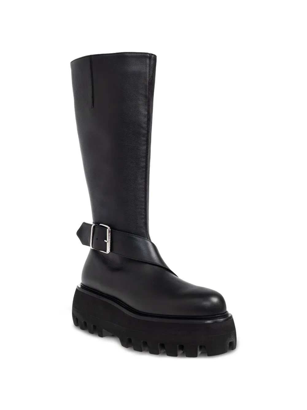  Alexander Mcqueen Botas Biker Con Plataforma - Negro 