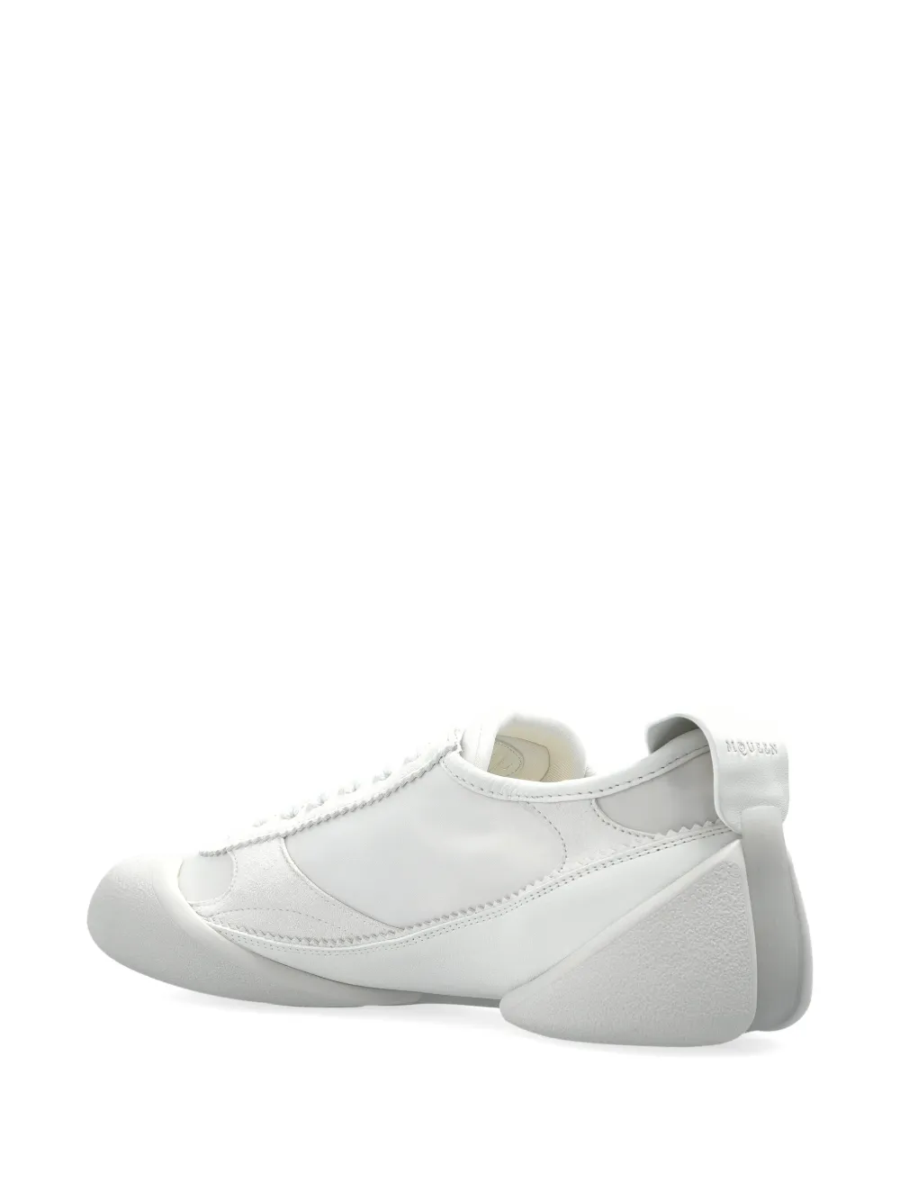 Alexander McQueen lace-up sneakers Wit