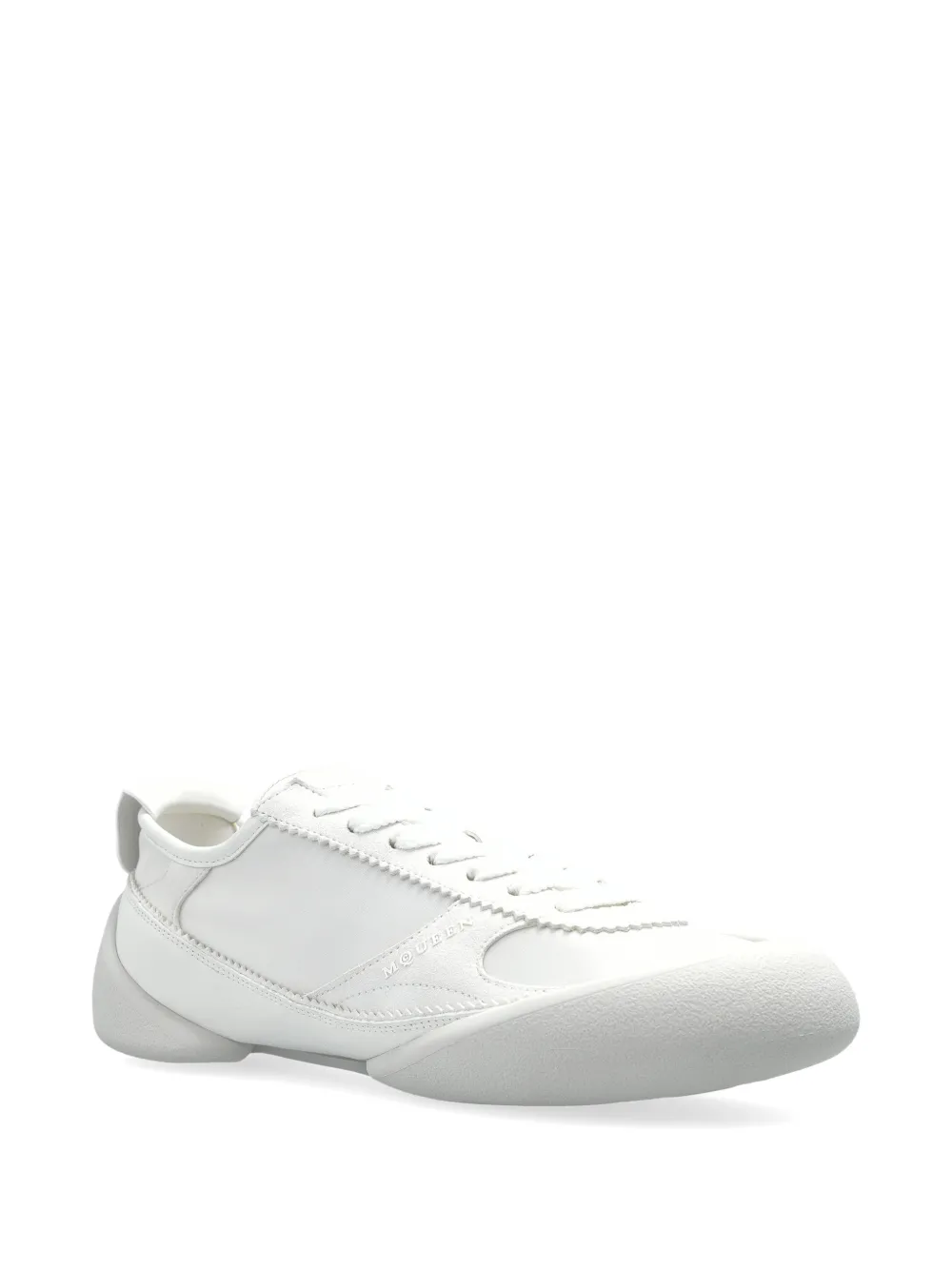 Alexander McQueen lace-up sneakers Wit