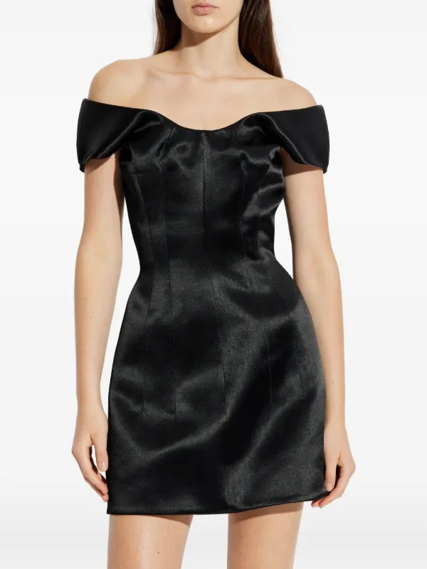 alexander mcqueen little black dress Alexander McQueen Vintage 2005 Silk Embroidered Little Black Dress (M-L) sororit