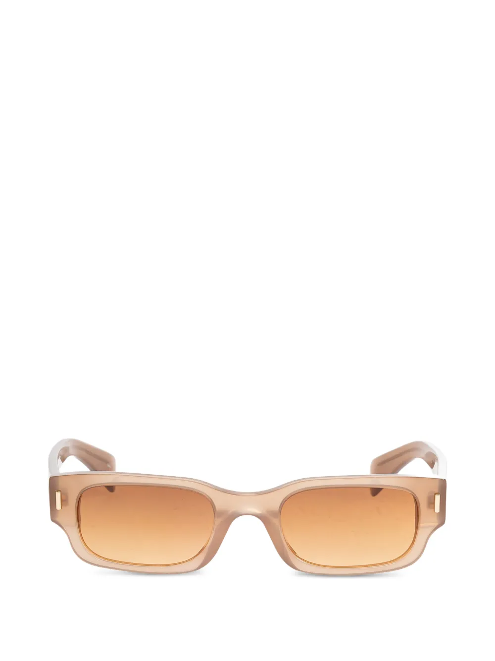 Alexander McQueen Eyewear T-Bar Rivet Panthos sunglasses - Toni neutri