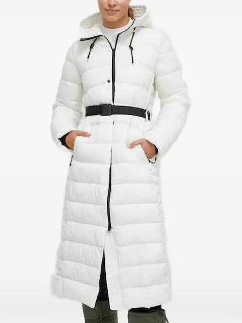 Didriksons belted puffer coat