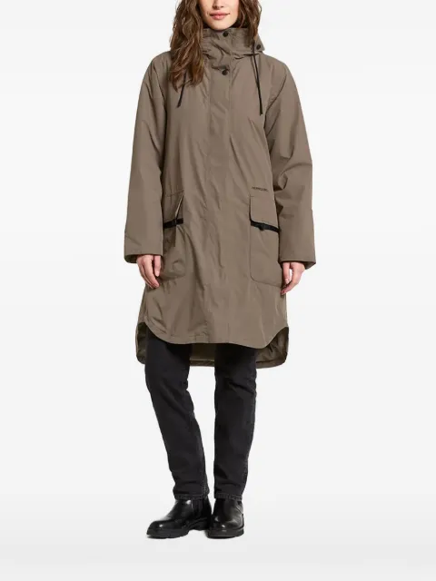 Didriksons Aiko hooded logo-print jacket