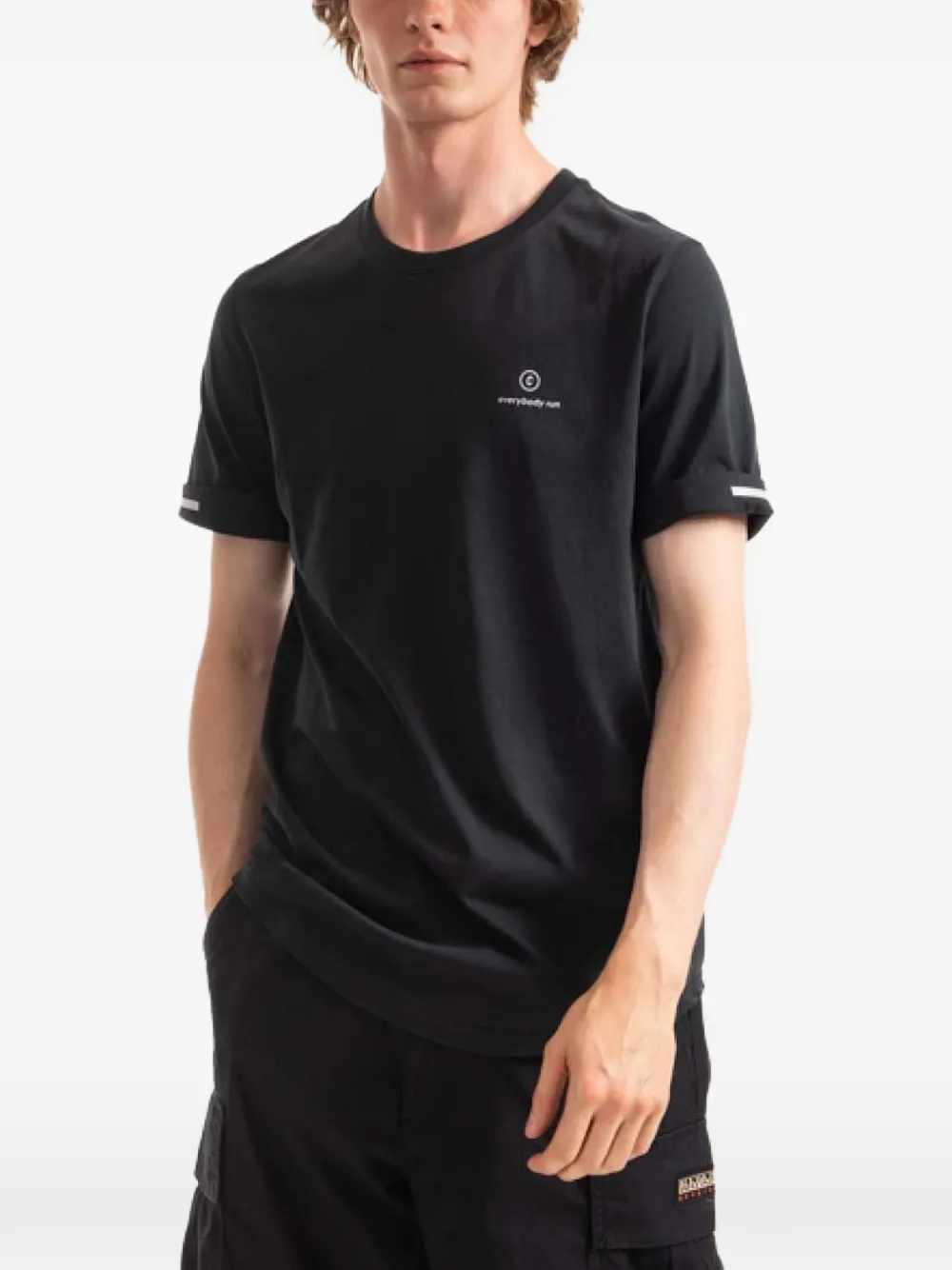 Ciele logo-print crew-neck T-shirt - Noir