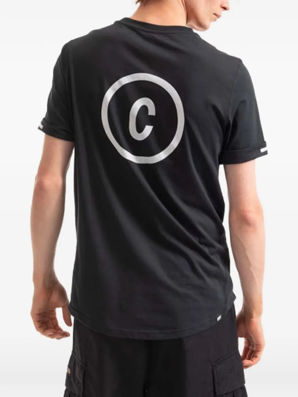 Ciele T-shirt met logoprint met ronde hals Zwart