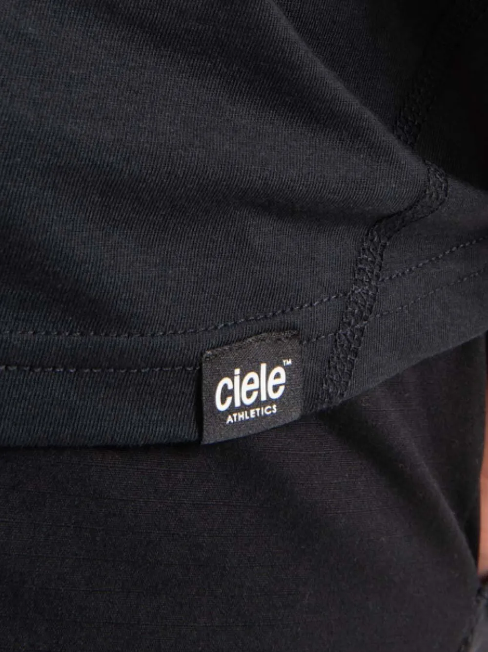 Ciele T-shirt met logoprint met ronde hals Zwart