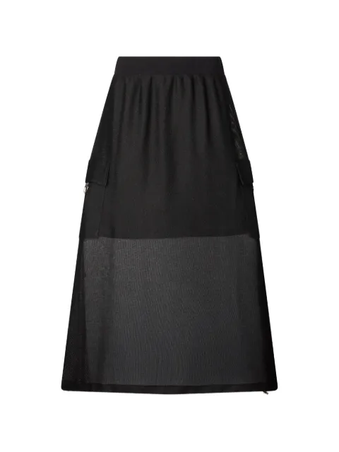 LIU JO long mesh skirt