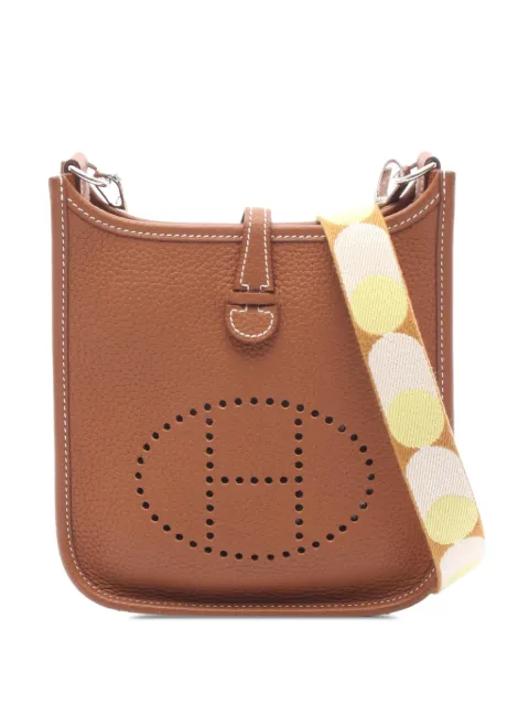 Hermès Pre-Owned 2021 Clemence Evelyne TPM crossbody bag