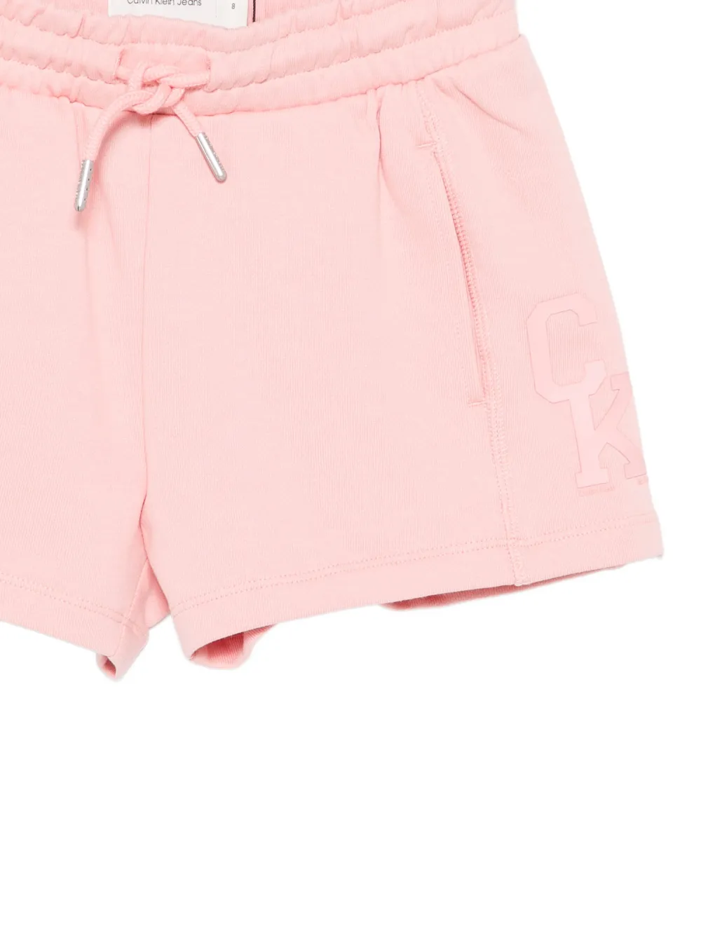 Calvin Klein Kids Shorts met logoprint Roze