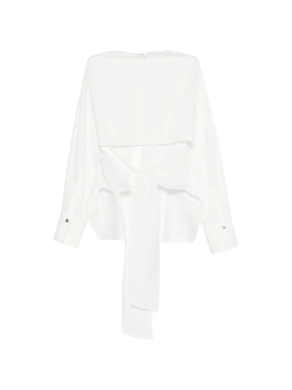 LIU JO Blouse met strik Wit
