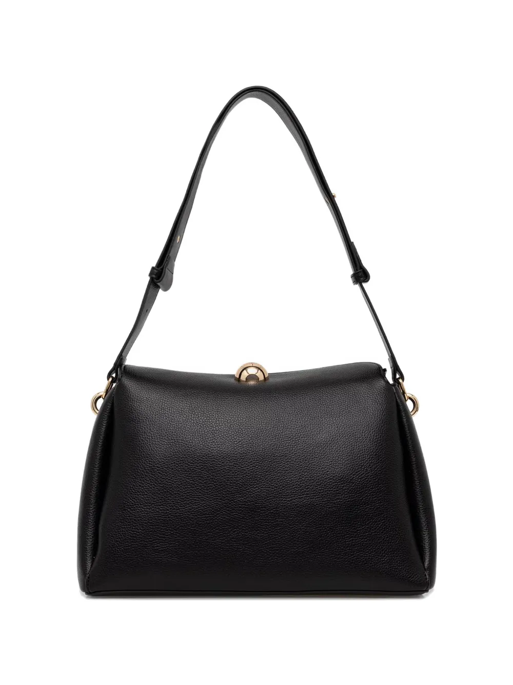 TWINSET Strukturierte Schultertasche - Schwarz