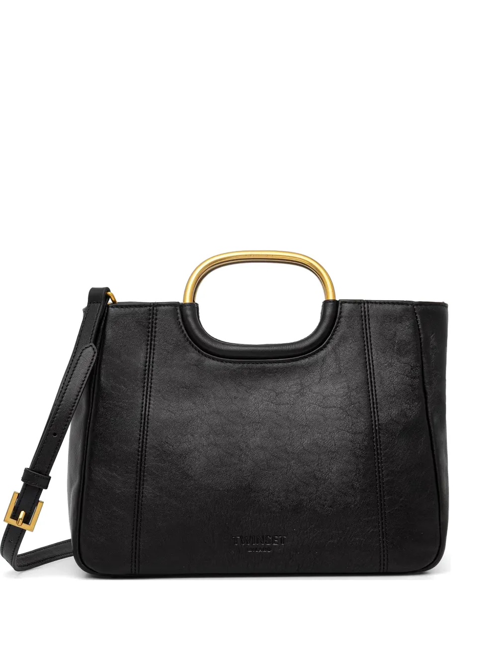 TWINSET Borsa tote con manico - Nero
