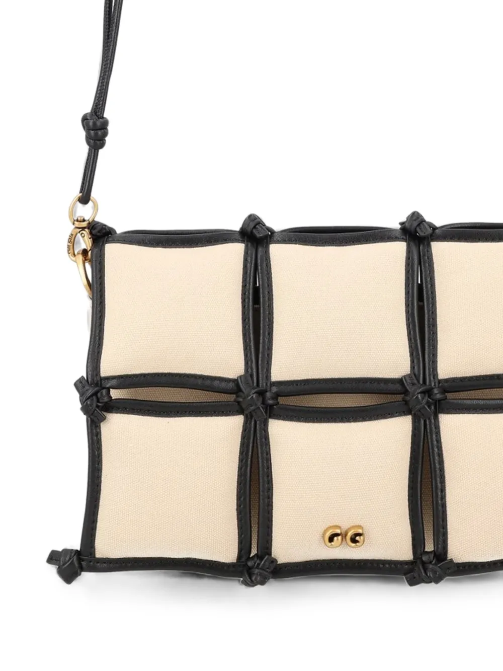 Cult Gaia's Puff crossbodytas met geknoopt detail Beige