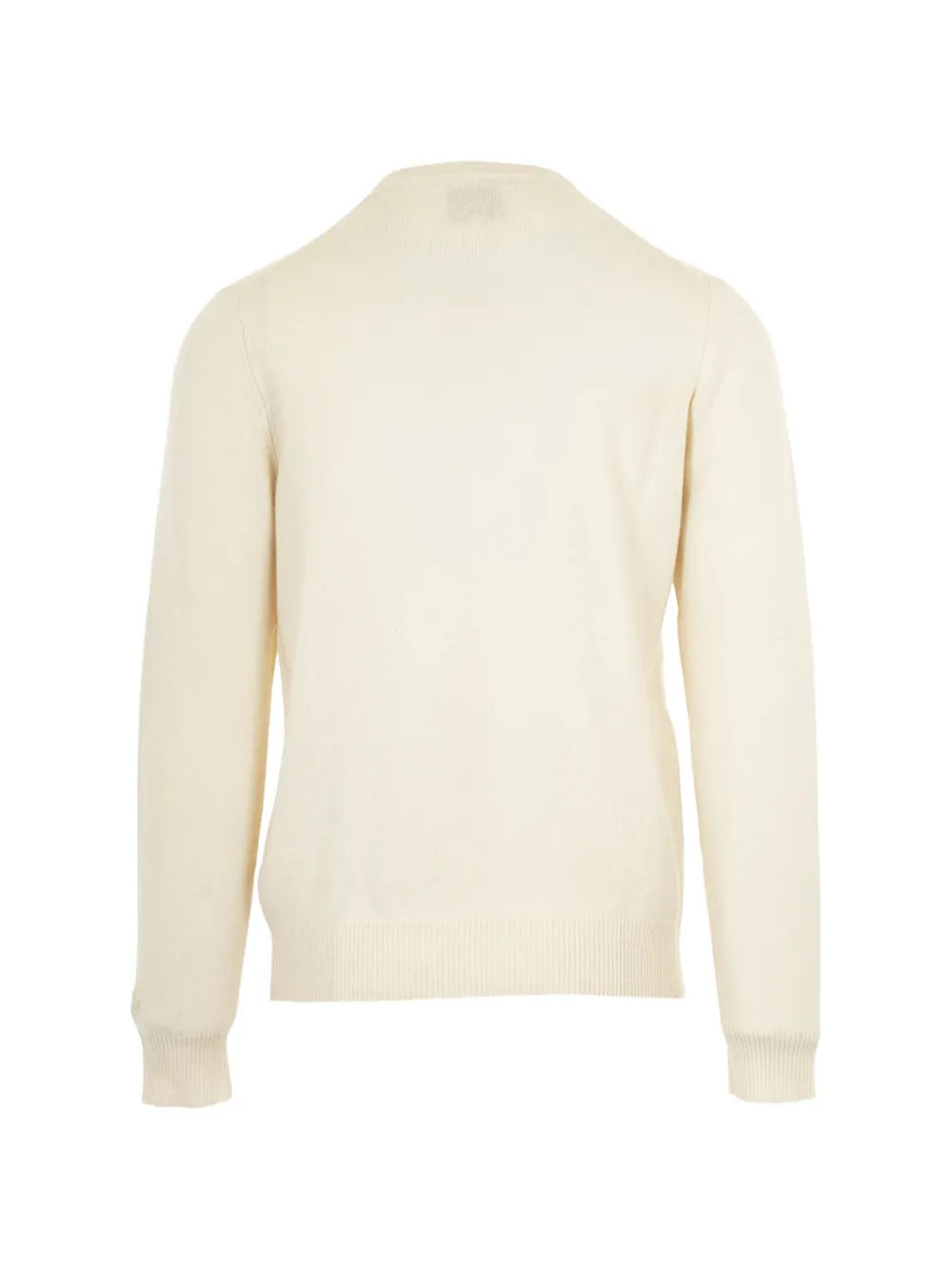 MC2 Saint Barth logo-embroidered crew-neck sweater Beige