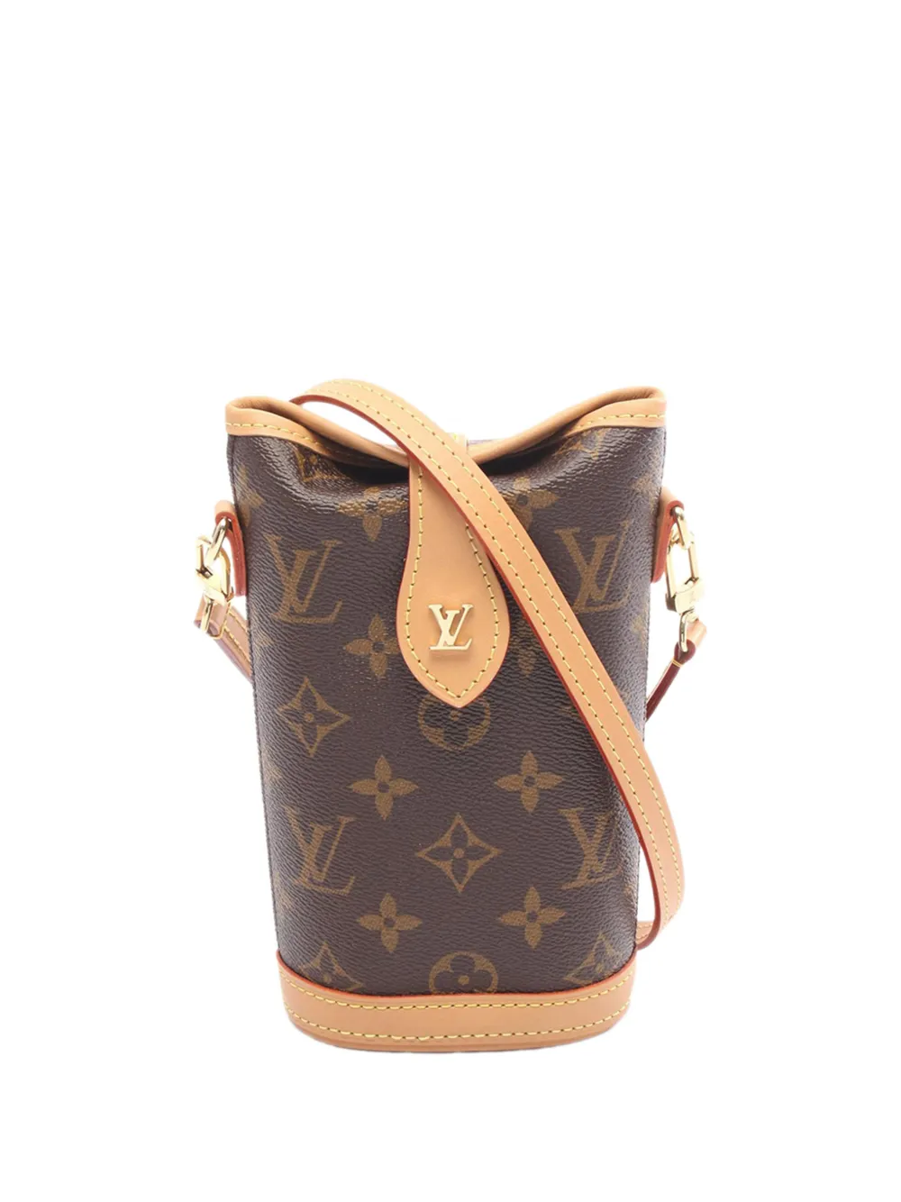 Louis Vuitton Pre-Owned 2021-2026 Monogram Fold Me Pouch crossbody bag - Marrone
