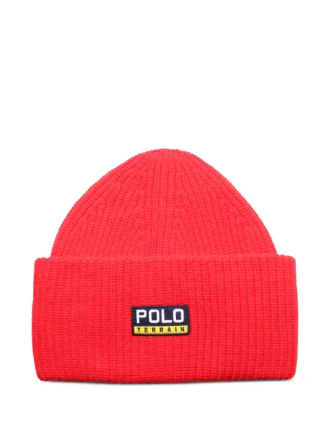 Polo Ralph Lauren Terrain ribbed-knit beanie hat