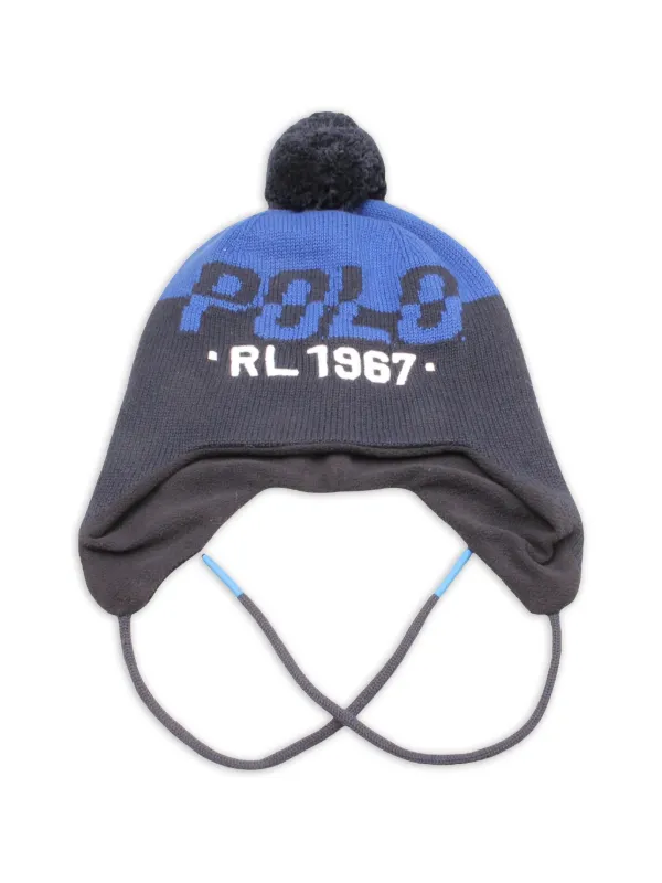 Polo Ralph Lauren ポンポン ビーニー | グレー | FARFETCH JP