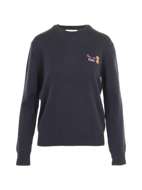 MC2 Saint Barth embroidered crew-neck sweater