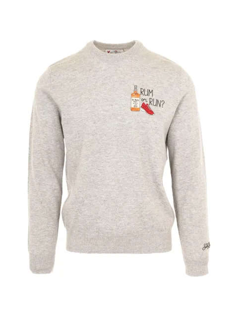 MC2 Saint Barth embroidered crew-neck sweater