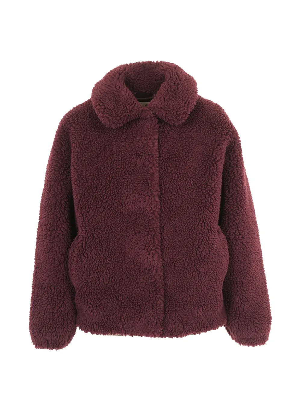 MC2 Saint Barth manteau à patch logo - Rouge MC2 Saint Barth manteau à patch logo - Rouge