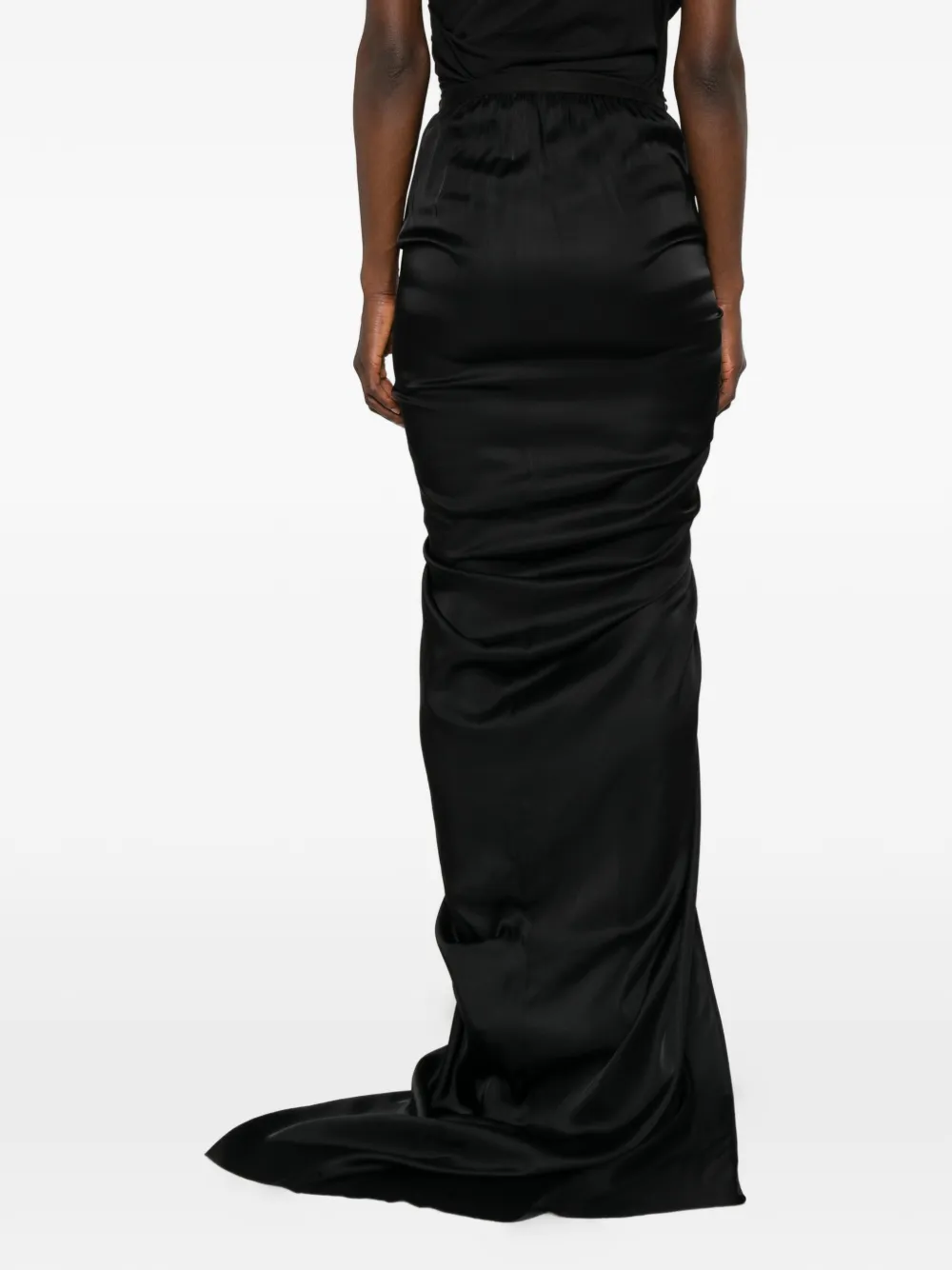 Rick Owens Asymmetrische rok Zwart